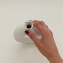 Ver imagem 5 de Vaso Decorativo Enfeite Casa Cerâmica 15x16x3cm Branco