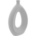Ver imagem 1 de Vaso Decorativo Enfeite Casa Cerâmica 15x16x3cm Branco