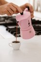 Ver imagem 4 de Cafeteira Moka Express 3 Xic Exclusive Rosa - Bialetti