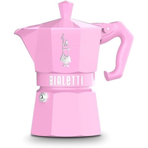 Cafeteira Moka Express 3 Xic Exclusive Rosa - Bialetti
