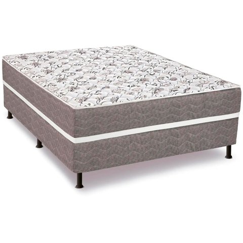 Cama Box Casal Conjugada Londres - Bello Box - Molas Ensacadas D33 49x138x188