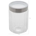 Ver imagem 5 de Kit 3 Porta Mantimentos de Vidro Sydney Lyor 870ml e 1,2l Pote com Tampa Inox