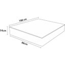 Ver imagem 5 de Colchão Solteiro Probel 14x88x188cm Espuma Advanced D23 