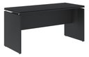 Ver imagem 1 de Mesa de Escritório 160cm com Tampo Duplo Praime Office:preto