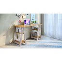 Ver imagem 3 de Escrivaninha Vigor Candian JCM Móveis Cinamomo/Off White