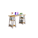 Ver imagem 1 de Escrivaninha Vigor Candian JCM Móveis Cinamomo/Off White