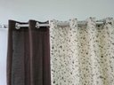 Ver imagem 1 de Cortina Estampada Para Sala/ Quarto Diana 270x450 CortinaWeb: Tabaco 010