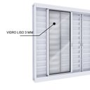 Ver imagem 5 de Janela de Aço Veneziana 6 Folhas com Grade Lucasa Branco
