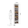 Guarda Roupa Closet Aberto Sapateira com 9 Prateleiras 50,3cm Prime Luciane Móveis - 2