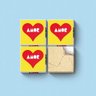 Paçoca Amor - Quadro Ou Placa Decorativa Com 4 Peças 15mm - 1