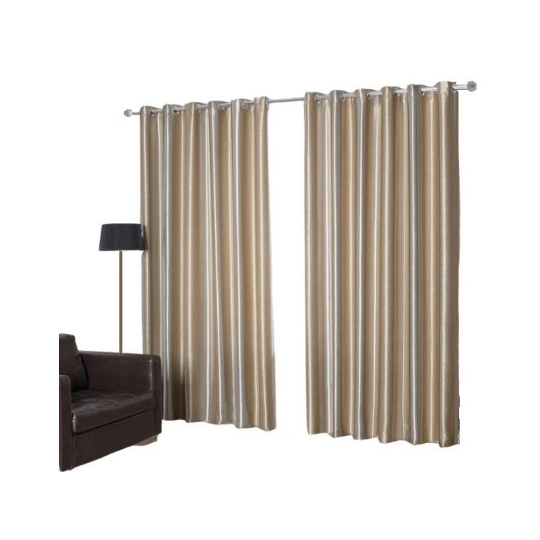Cortina Blecaute Listrada Suede 3,00x2,50 Bege