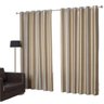 Cortina Blecaute Listrada Suede 3,00x2,50 Bege - 1