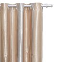 Ver imagem 3 de Cortina Blecaute Listrada Suede 3,00x2,50 Bege