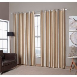 Cortina Blecaute Listrada Suede 3,00x2,50 Bege - 2
