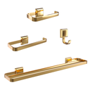 Ver imagem 1 de Kit Acessórios para Banheiros 4 Peças para Lavabo Dourado Gold Banheiro