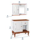 Ver imagem 5 de Gabinete para Banheiro e Armário Espelheira Dália 3064
