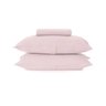 Jogo Cama Casal 3 Peças Altenburg Malha Algodão Rosê Natural - 1