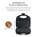 Ver imagem 4 de Sanduicheira Midea Blackstone SPMX1 Grelha Dupla 750W Preto 110V