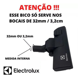 Bocal Aspirador Pó com Escova Piso Carpete Tapete 32mm Original - 2
