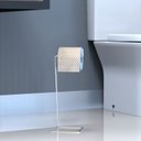 Ver imagem 7 de Porta Papel Higiênico Suporte Papel de Chão Cromado Yiwu