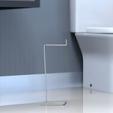 Ver mais imagens de Porta Papel Higiênico Suporte Papel de Chão Cromado Yiwu