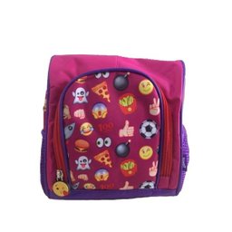 Lancheira Térmica Escolar Infantil Emoji Roxa - 1