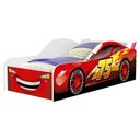 Ver imagem 1 de Cama Carro Solteiro Mdf 197x92 Cm 4042 Vermelho Decmade