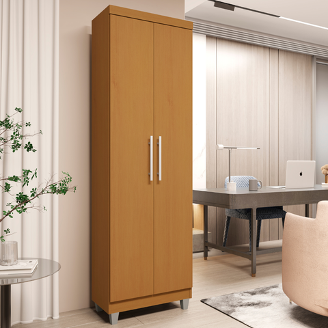 Armário Multiuso Fit 2 Portas Mdf:cinamomo