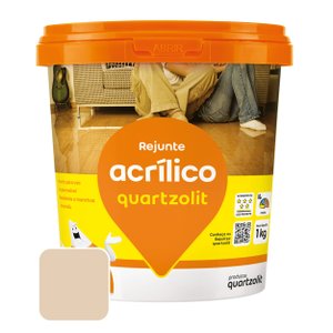 Rejunte Weber Acrílico 1Kg Bege Quartzolit