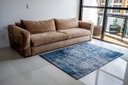 Ver imagem 1 de Tapete para Sala e Quarto Verona 90x130 Pienzatex: Azul
