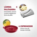 Ver mais imagens de Multiprocessador de Alimentos Mondial Mpn-01-re 7 em 1 - 127v