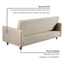 Ver imagem 7 de Sofá Cama Baú 210cm Íris Linho