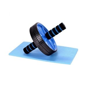 Roda Abdominal e Lombar com Tapete de Apoio Yangfit