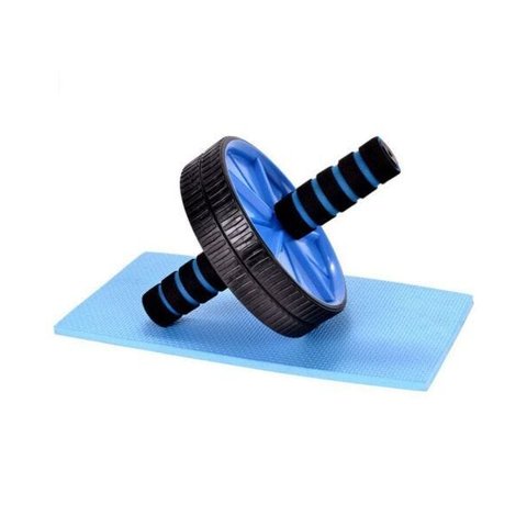 Roda Abdominal e Lombar com Tapete de Apoio Yangfit