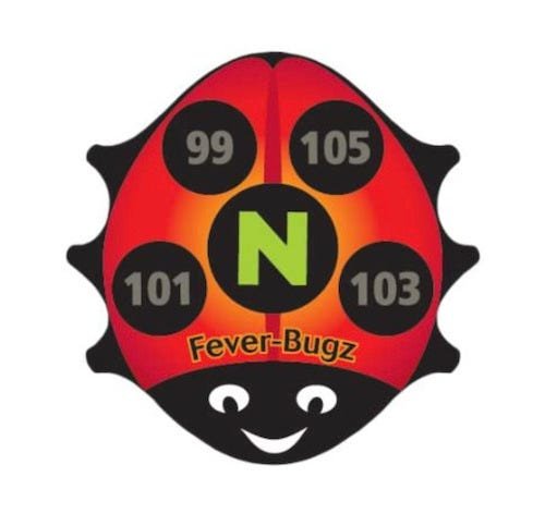 Adesivos para Monitorar a Temperatura Fever Bugz - 6