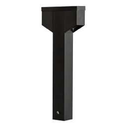 Poste Balizador Luminária Jardim 2 Focos Preto P/ GU10 MR11 ST2767 - 5