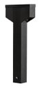 Ver imagem 5 de Poste Balizador Luminária Jardim 2 Focos Preto P/ GU10 MR11 ST2767