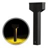Poste Balizador Luminária Jardim 2 Focos Preto P/ GU10 MR11 ST2767 - 1