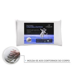 Travesseiro Nasa Antialérgico Viscoelástico Macio Admirare - 2