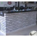 Ver imagem 2 de Papel Parede Decorativo Alltak Lavável Todos Modelos 60cmx1m - Tijolo Branco