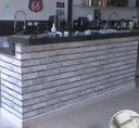 Ver imagem 2 de Papel Parede Decorativo Alltak Lavável Todos Modelos 60cmx1m - Tijolo Branco