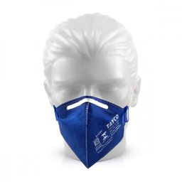 Kit 10 Mascara Descartavel Dobravel Pff2-S Sem Valvula Azul - 4