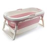 Banheira Retrátil Grande Rosa - Baby Pil - 1