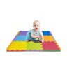 Kit 6 Pçs Tapete Eva Tatame Colorido Encaixe Infantil 20mm 50x50 ISO - 3