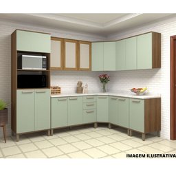 Armário Luciane Aéreo Fabi 40 cm 1 Porta - 4