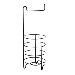 Suporte Arthi Para Papel Higiênico de Chão Preto - 1