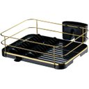 Ver imagem 1 de Escorredor de Louças Preto e Dourado para 11 Pratos Future