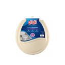 Ver imagem 1 de Assento Sanitário Almofadado Bege Prime Oval Banheiro - Herc