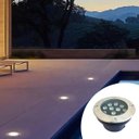 Ver imagem 3 de 2 Balizadores Led Smd 12w Bivolt Embutir Piso Chão Gramado:branco Frio