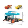 Kit Podium Relampago Mcqueen Coleção Disney 2 Carrinhos Pista - 5